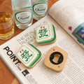 Creative Mahjong Wooden Strong Magnet Refrigerator Poster Bottle Opener Customizable Gift for Housewarming Moving-In Keepsake