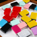 Custom Modern Acrylic Mahjong Tiles American Full Set Personalized Design Durable 4 Players Table Game Portable Gift Box