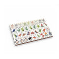 Custom National Mah Jongg League 4 Layer Colorful Acrylic Modern Durable US Mahjong Tiles Hand Play American Mahjong Game Set