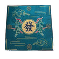Four Players Square Mahjong Table Mat With East South West North Markers Non Slip Noise Reduction Mahjong Game Table Cover