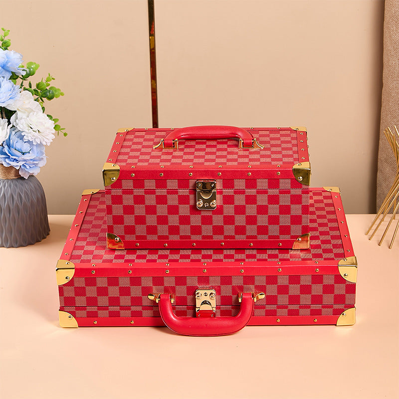 Mahjong Gift Box Custom Cortex Case High-End Chan-kuang Packaging Box Portable Durable Outdoor Storage Box Zipper Fashion Custom