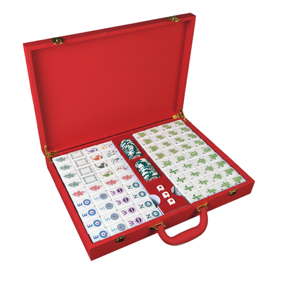Modern Melamine Mahjong Gift Box & Premium Bag Packaging Durable Portable Custom Logo OEM Factory Wholesale