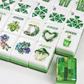 ODM Custom Acrylic American Mahjong Tiles Carved Printed Design Durable Hand Play Mahjong Set OEM for Daily Entertainment