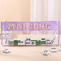 ODM Wholesale Modern Foldable Portable Large Capacity PVC Mahjong Storage Bag Waterproof Lightweight Game Accessories