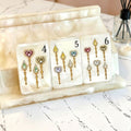 OEM ODM Luxury Diamond Pearl Pattern American Mahjong Set Portable Hand Shuffle Mahjong Tiles European Style Leisure Game Kit