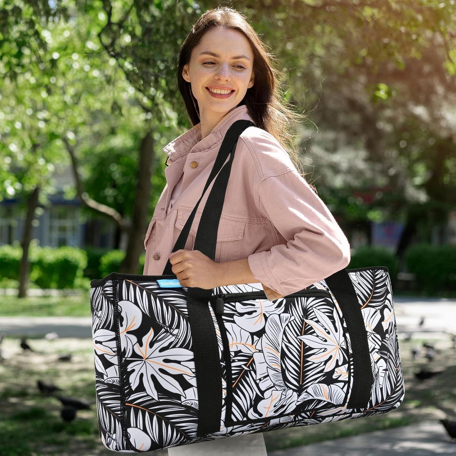 OEM ODM Wholesale Custom Travel Storage Bag Large Capacity Portable Mahjong Handbag Dual Use for Mahjong Tiles Organizer