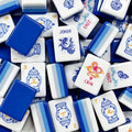 Standard Four Player American Mahjong Acrylic Four-Layer Durable Tiles Custom Pattern Service Simple Minimalist Design USA