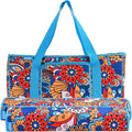 Wholesale 3Pcs Set Large Capacity Floral Pattern Portable Mahjong Storage Bag Lightweight Hand Carry Mahjong Tiles Organizer
