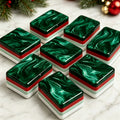 Wholesale Factory Direct Supply Custom AcrylicAmerican Hand Rub Mahjong Set Entertainment Mahjong Tiles Bulk Custom Order