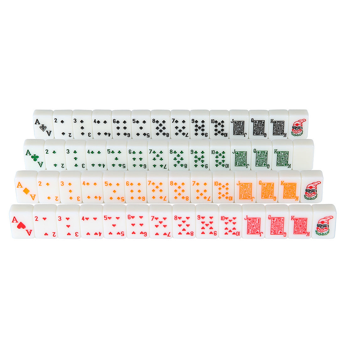 Wholesale Melamine Small Size 120 Pieces Singapore Mahjong Multi-scene Malaysia Latin America Poker Style Mahjong Portable Mini