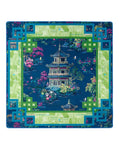 Wholesale Modern Luxury Portable Silent Rubber Square Mahjong Table Mat Non Slip Reduce Noise Entertainment