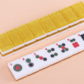 Wholesale Supply High-end Crystal Acrylic American Mahjong Tiles Glossy Surface Customized Printing Logo Durable 4-Person